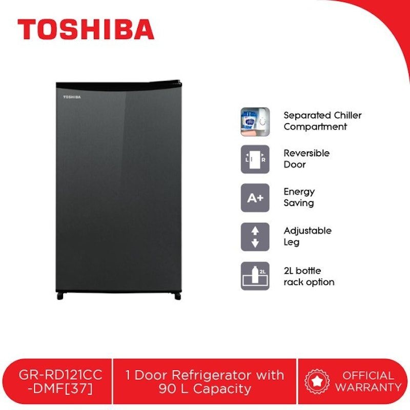 Toshiba Kulkas 1 Pintu 90L
