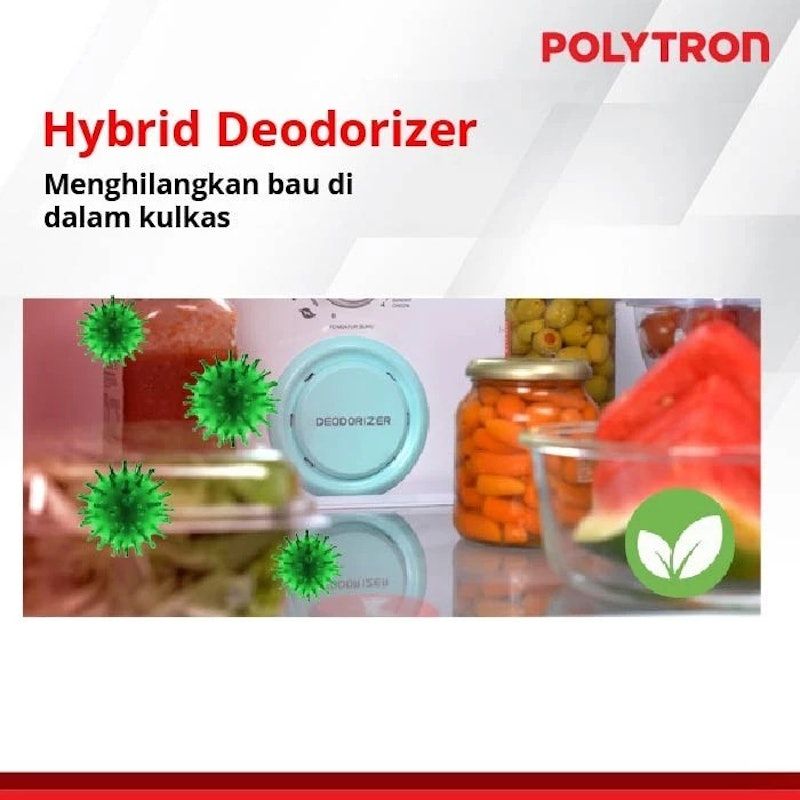 Polytron | Kulkas 2 Pintu New Belleza Big Liter 350L
