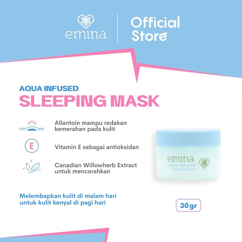 Aqua Infused Sleeping Mask