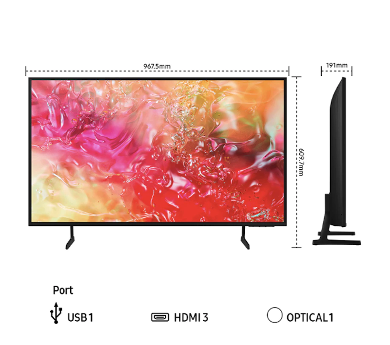Samsung | 43" Crystal UHD 4K Smart TV