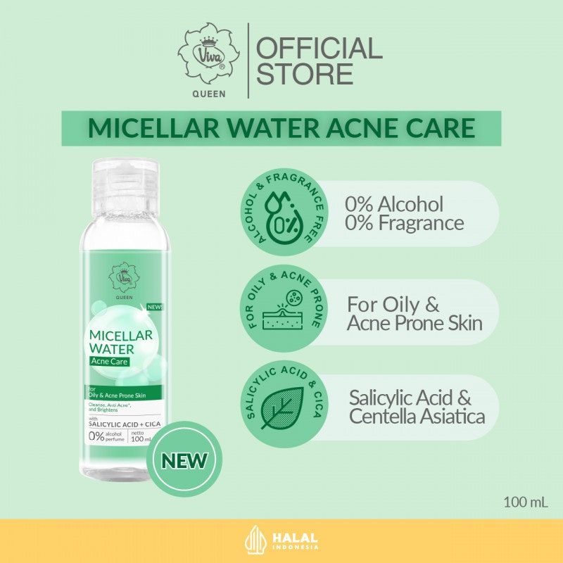 Viva | Micellar Water Acne Care with Salicylic Acid + Cica