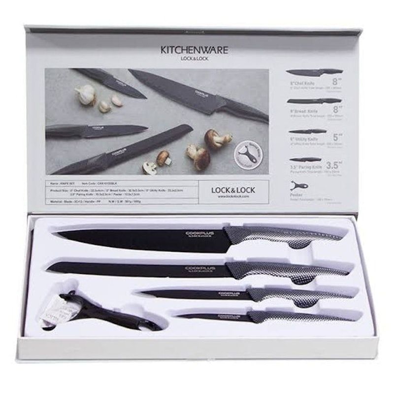 Cookplus Knife 5P Set Black