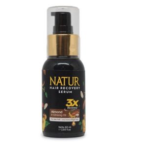 Natur Hair Recovery Serum Almond & Ginseng Oil