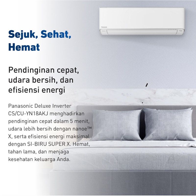 Panasonic | AC Single Split Wall Mounted Standard YN Series