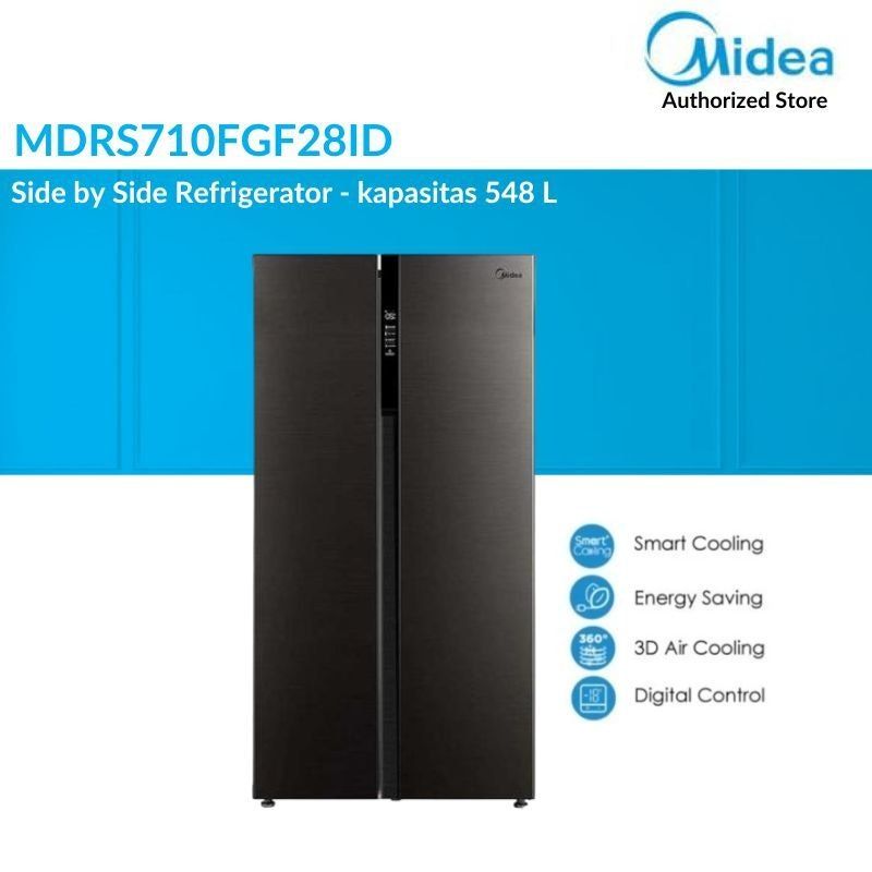 Midea | Kulkas Side By Side