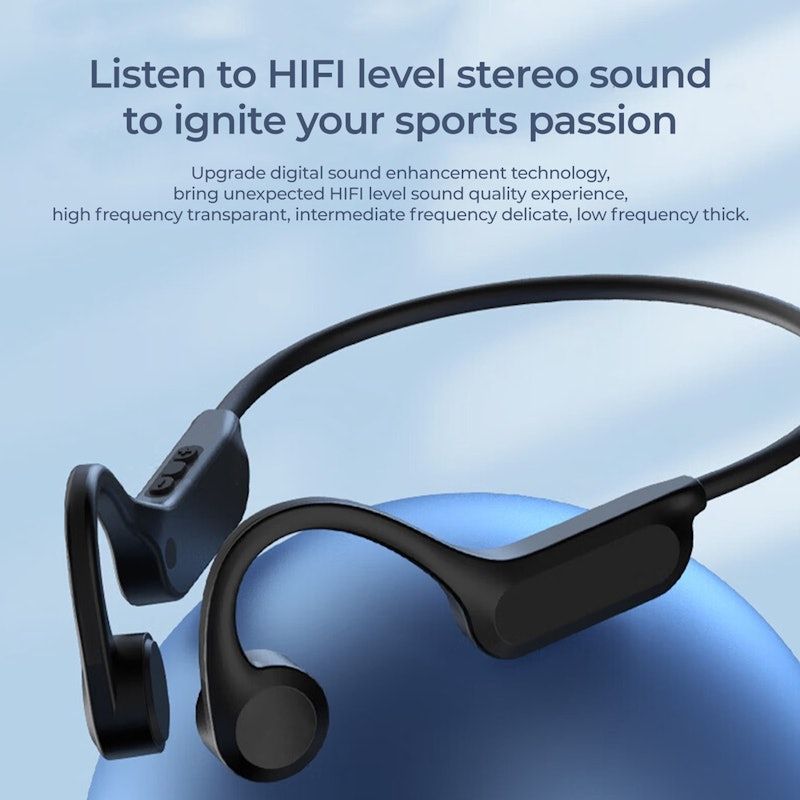 KiiP Wireless Headphone Bluetooth Bone Conduction