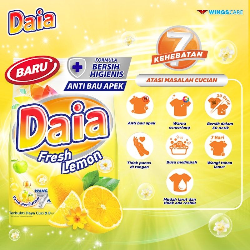 Daia Fresh Lemon 800 g