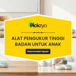Alat pengukur tinggi badan untuk anak