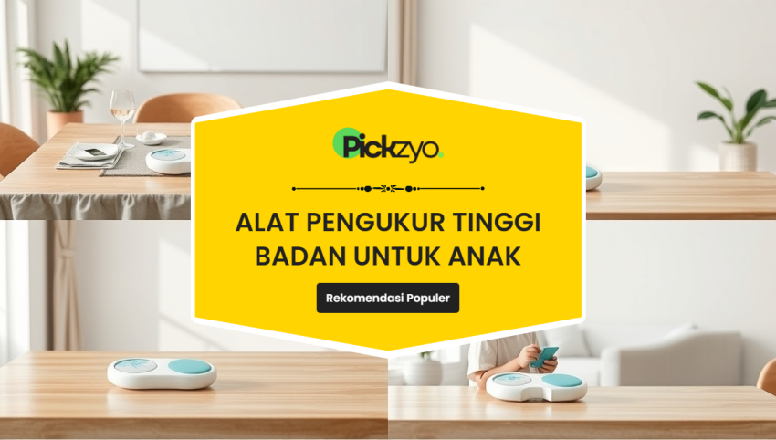 Alat pengukur tinggi badan untuk anak