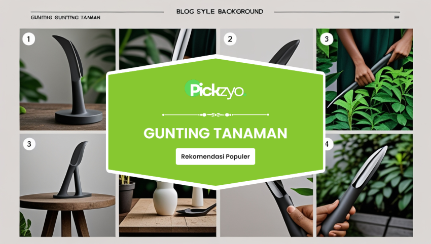 Gunting tanaman terbaik untuk taman