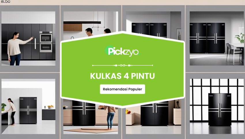 Kulkas 4 pintu terbaik untuk keluarga