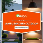 Lampu dinding outdoor terbaik