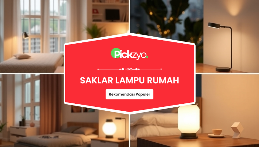 Saklar lampu rumah modern dan stylish
