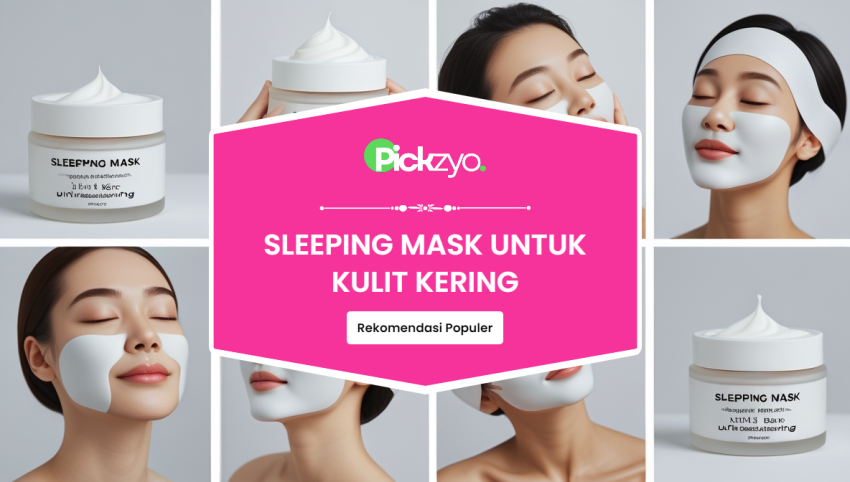Sleeping mask untuk kulit kering