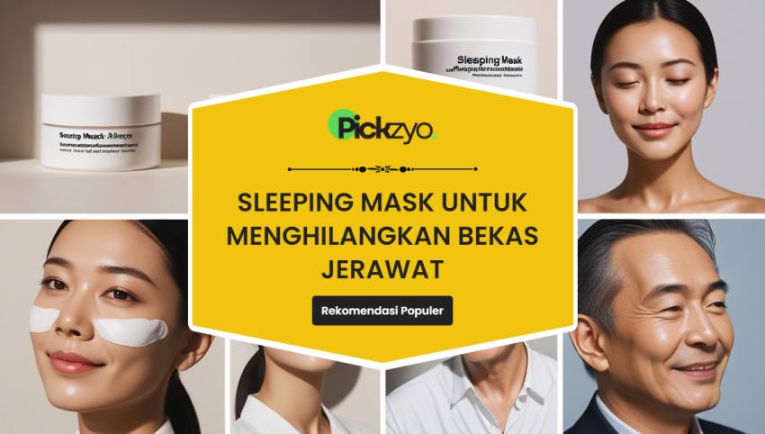 Sleep mask terbaik untuk menghilangkan bekas jerawat