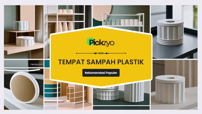 Rekomendasi tempat sampah plastik terbaik untuk rumah dan kantor