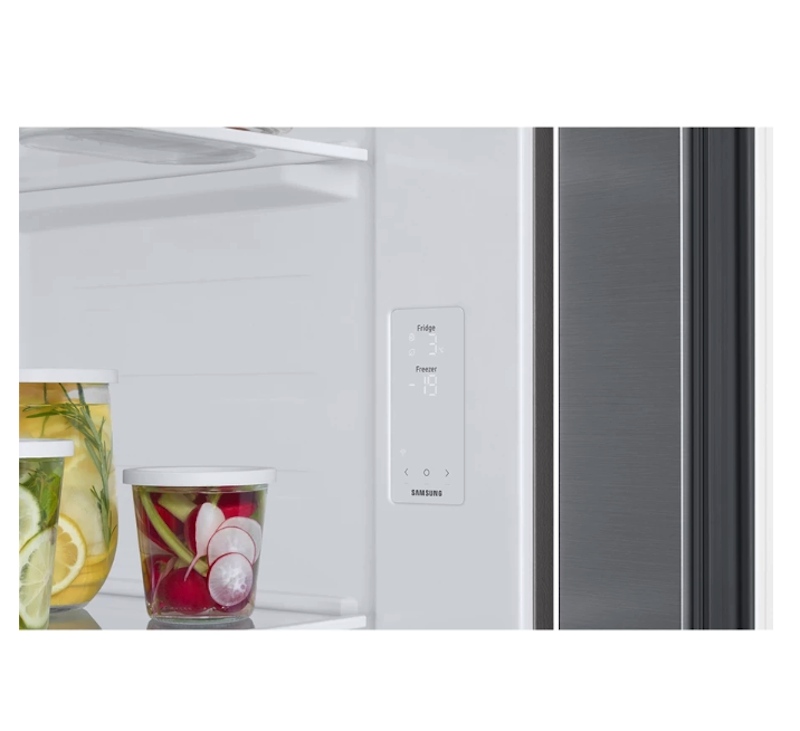 Samsung | 603L Refrigerator SBS SmartThings AI Energy Gentle Silver Matt
