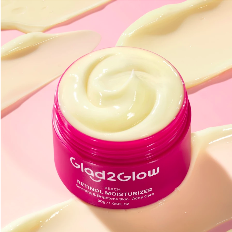Glad2Glow Peach Retinol Moisturizer