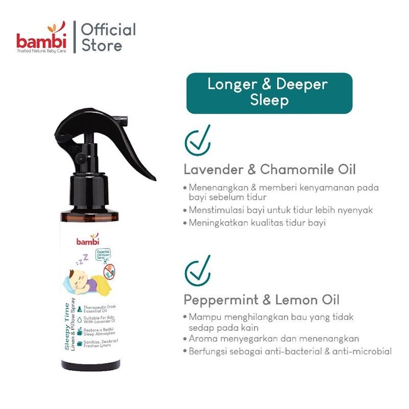 Bambi Baby Sleepy Time Linen & Pillow Spray