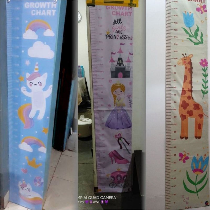 Growth Chart Anak Pengukur Tinggi Badan Anak