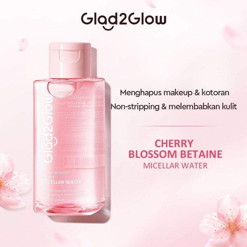 Glad2Glow Cherry Blossom Betaine Micellar Water
