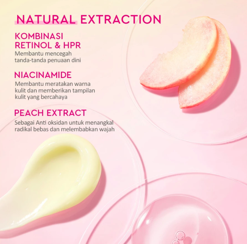 Glad2Glow Peach Retinol Moisturizer