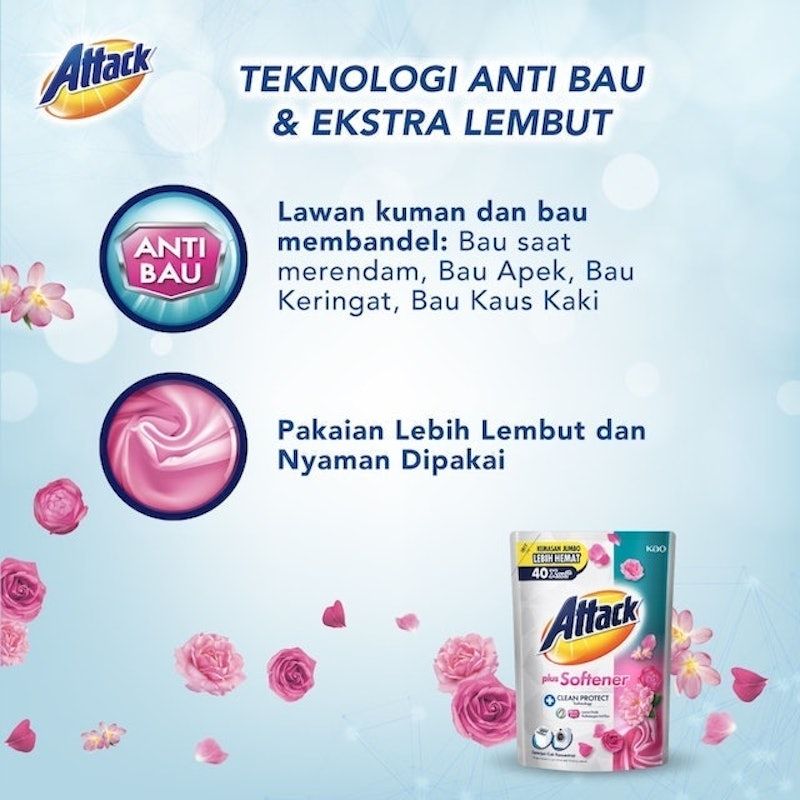 Attack | Plus Softener Deterjen Cair