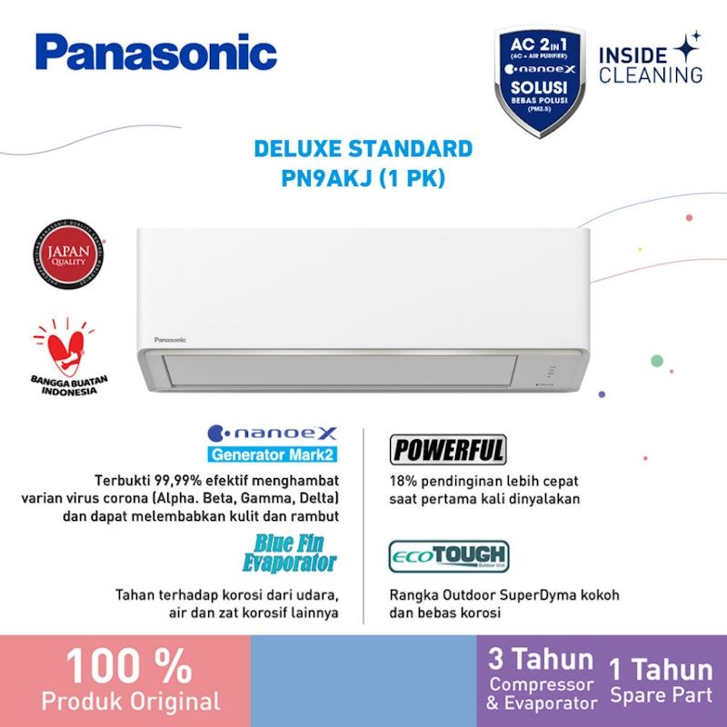 Panasonic | Deluxe Standard 2 in 1 (AC & Purifier)
