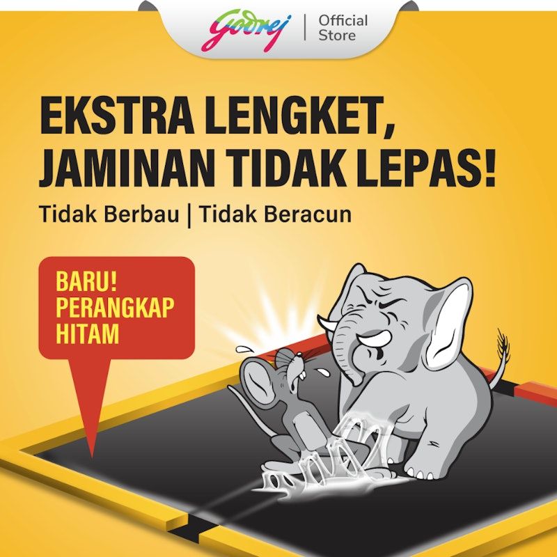 Cap Gajah Lem Perangkap Tikus