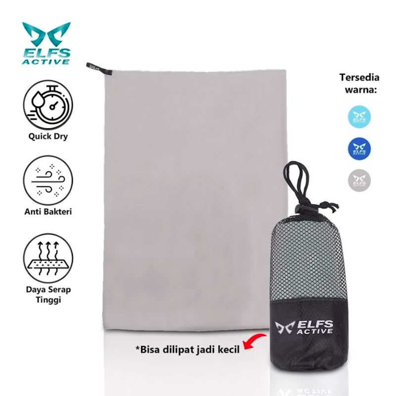 Elfs Active Handuk Microfiber Quick Dry