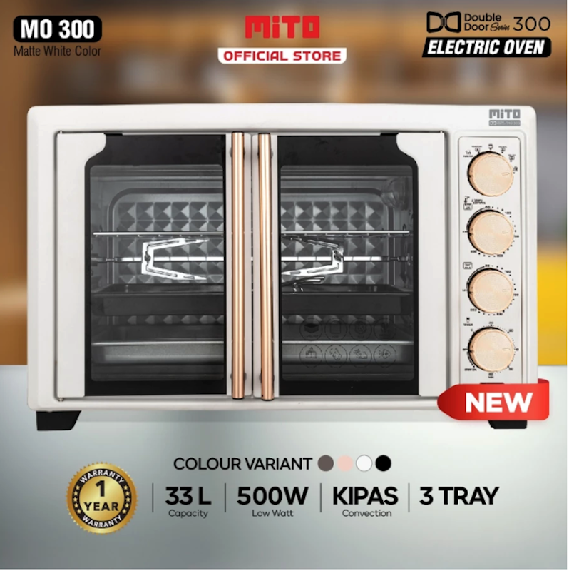 MITO Electric Oven Double Door 33L