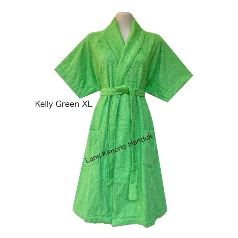 Lans Kimono Handuk Mandi Polos