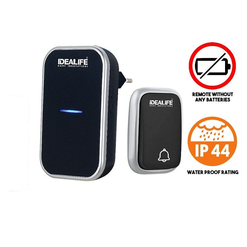 IDEALIFE AC Wireless Doobell