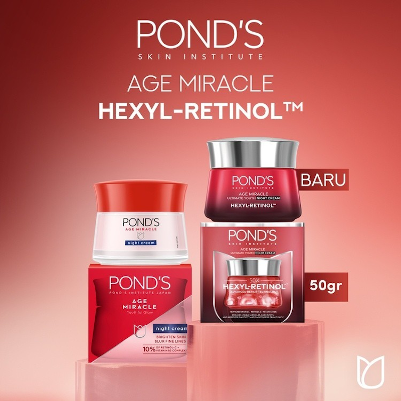 Pond’s | Age Miracle Ultimate Youth Night Cream Hexyl-Retinol