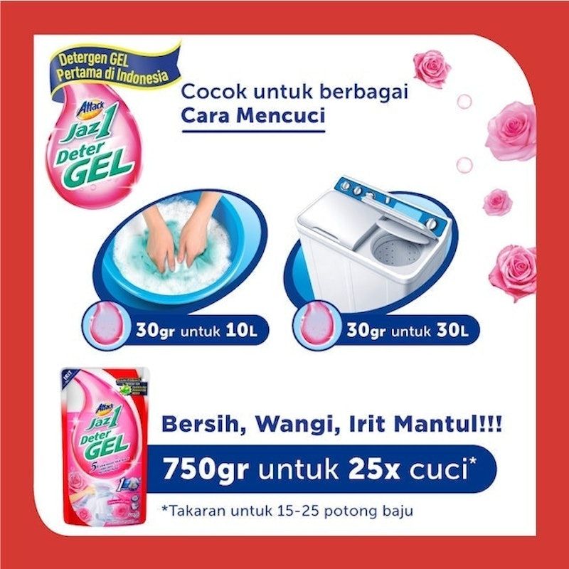 Attack | Jaz1 Semerbak Cinta Deterjen Bubuk