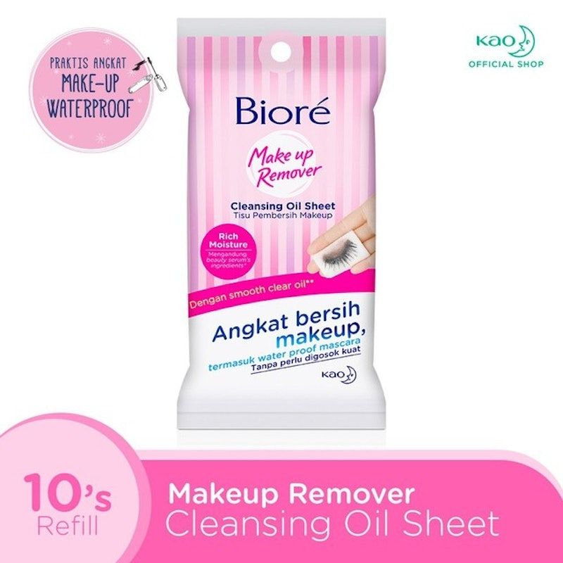 Biore | Make Up Remover Cleansing Oil Sheet