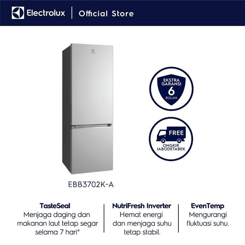 Electrolux | Kulkas Freezer Bawah UltimateTaste 300 335L