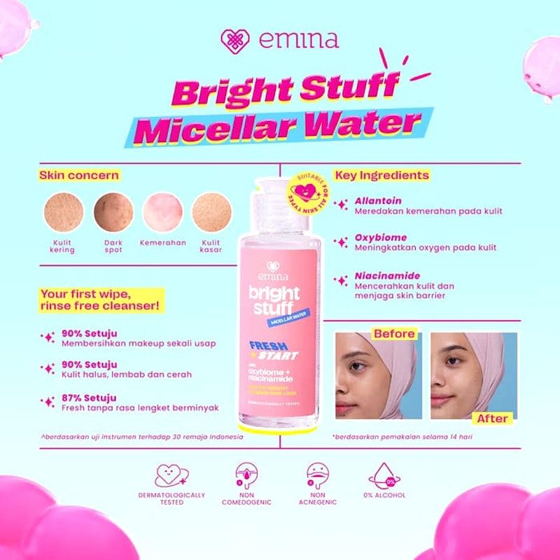 Emina | Bright Stuff Micellar Water