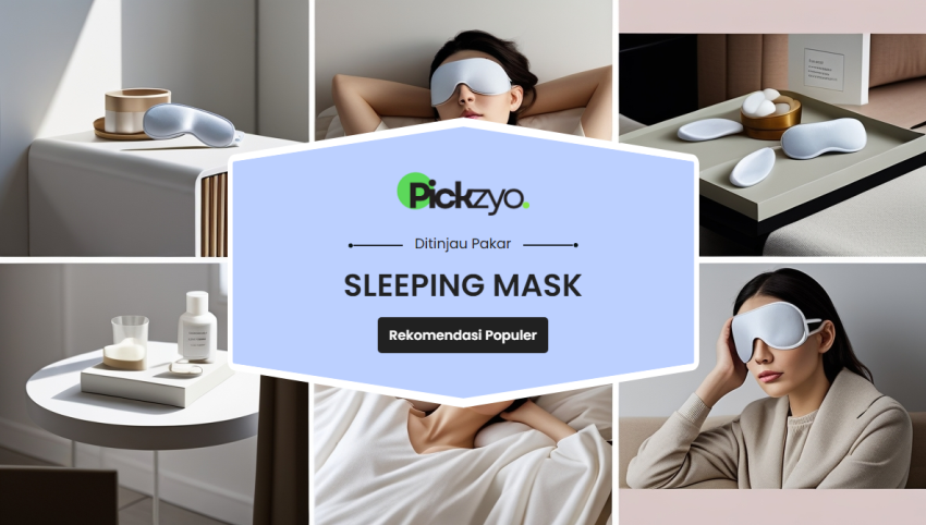 Rekomendasi sleeping mask terbaik 2025