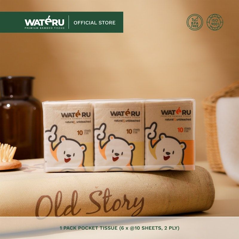 Premium Bamboo Tissue Pocket