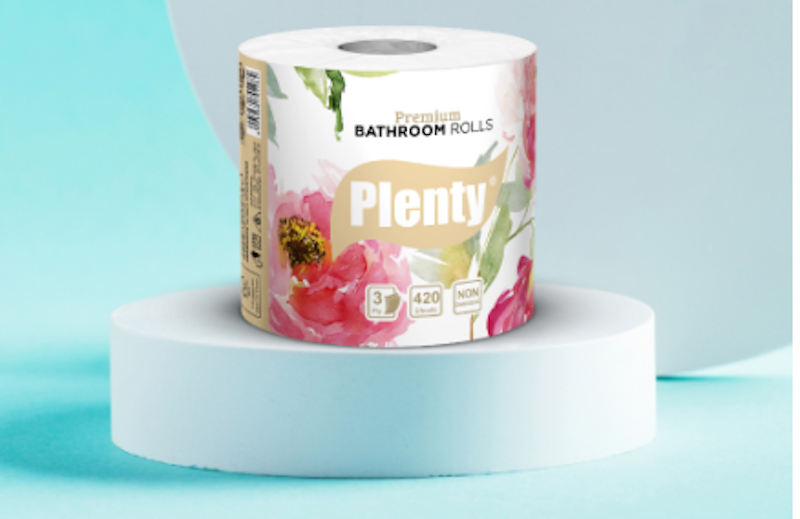 Plenty Bathroom Tissue Premium Roll Single Pack