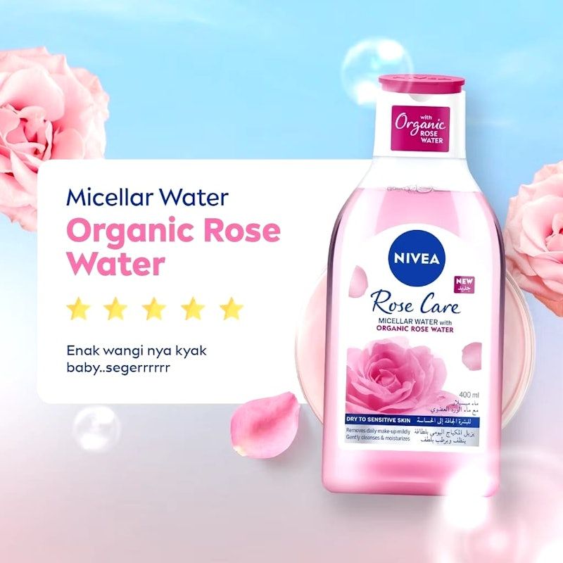 NIVEA | Rose Care Micellar Water with Organic Rose Water