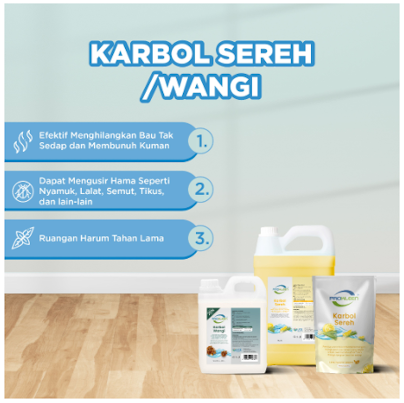 Prokleen Karbol Sereh Antibacterial
