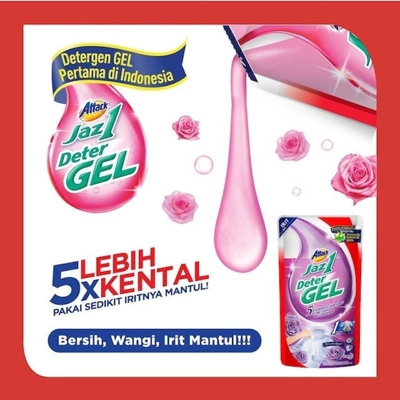 Attack | Jaz1 Pesona Segar Deterjen Cair