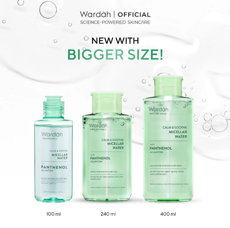 Wardah | Nature Daily Aloe Seaweed Micellar Water