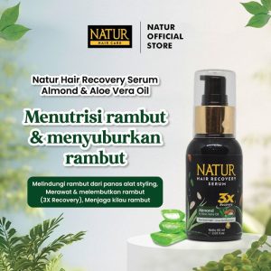 Natur Hair Care | Recovery Serum Almond & Aloe Vera Oil
