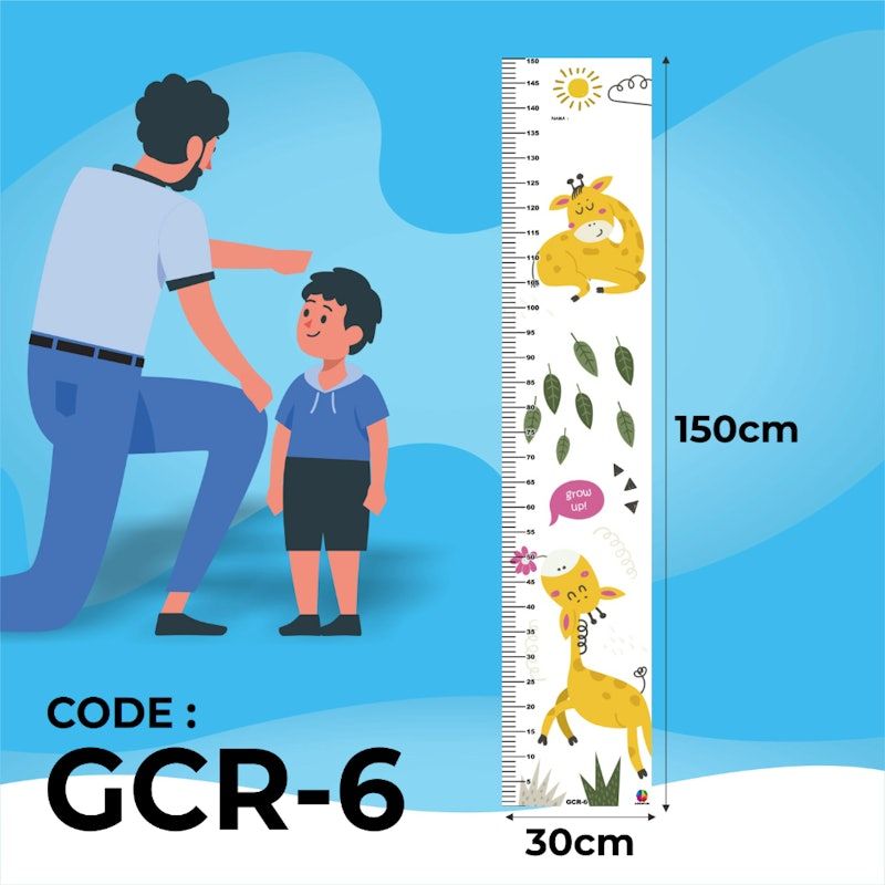Growth Chart Anak Pengukur Tinggi Badan Anak