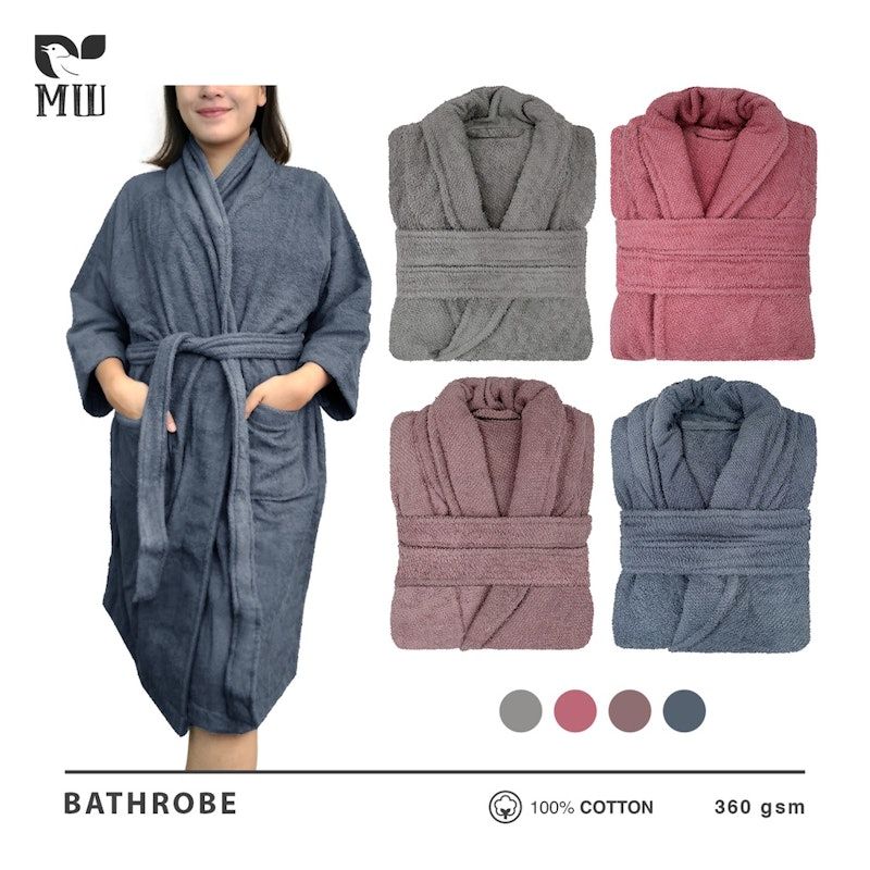 Terry Palmer Morning Whistle Bathrobe
