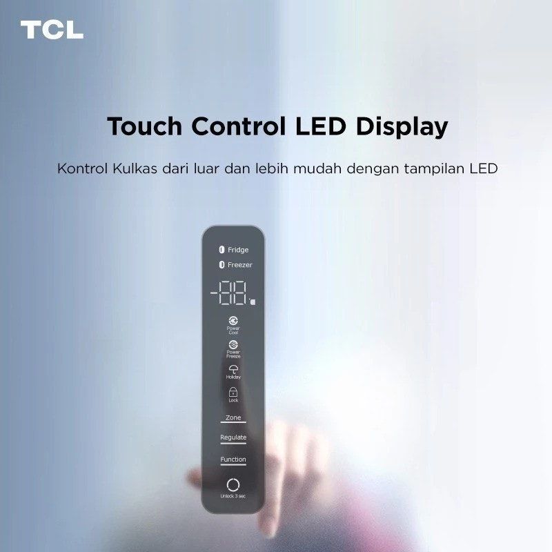 TCL Side By Side Refrigerator