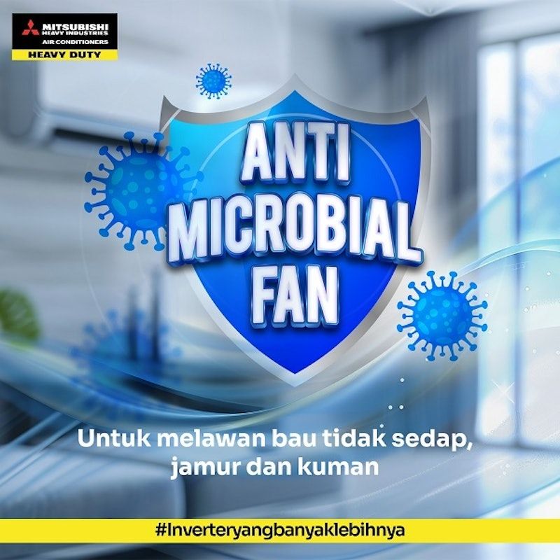 Mitsubishi AC Wall Mounted Split Inverter 2 PK